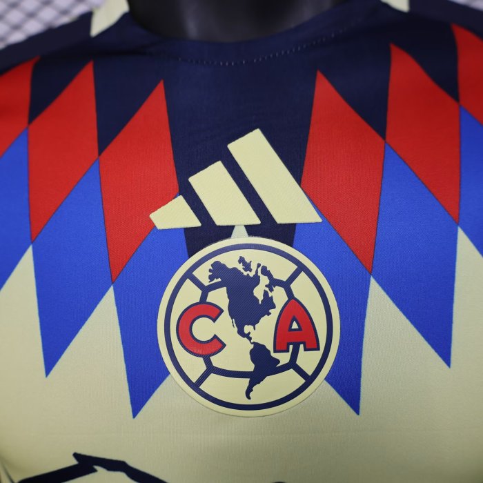 25-26 Club America Home Player Version Soccer Jersey