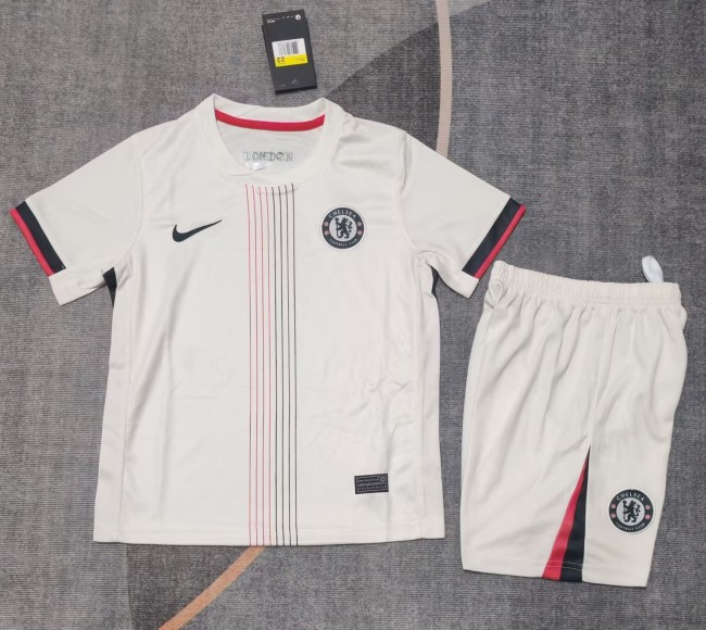 25-26 Chelsea Away Kids Soccer Jersey