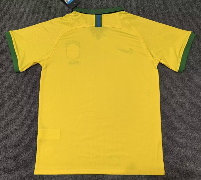 2019-2020 Brazil Home Retro Soccer Jersey