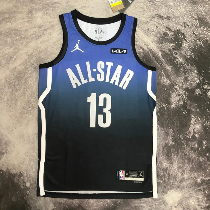 2023 ALL STAR GEORGE #13 Blue Top Quality Hot Pressing NBA Jersey