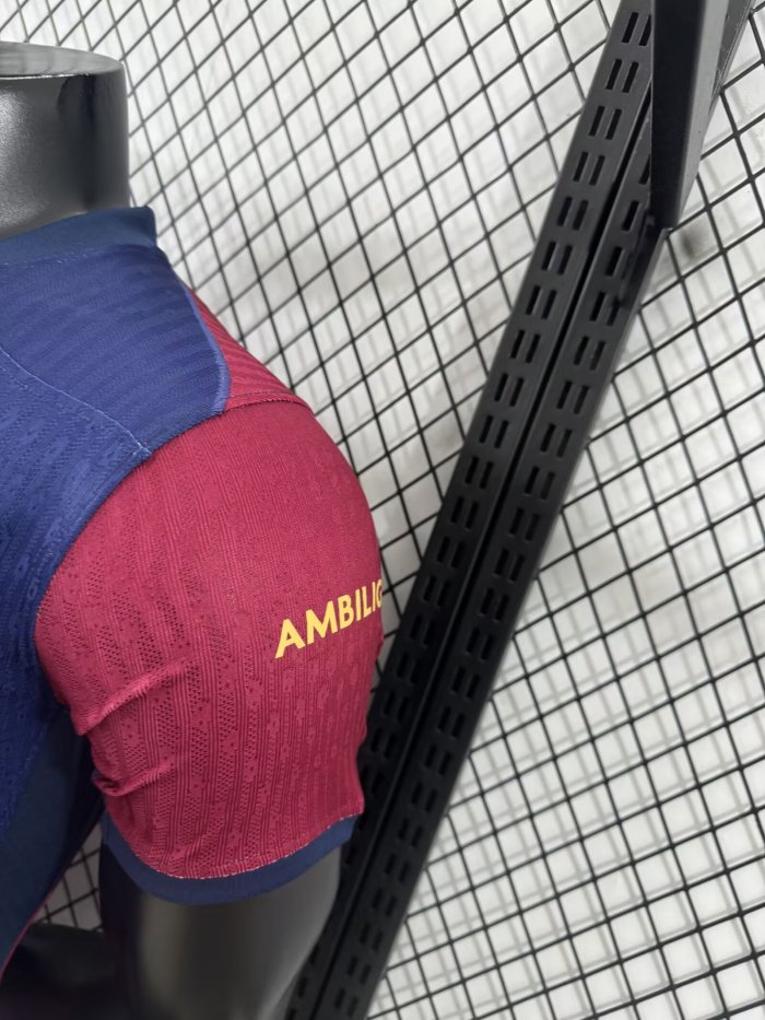 25-26 Barcelona Special Edition Player Version Soccer Jersey *1989