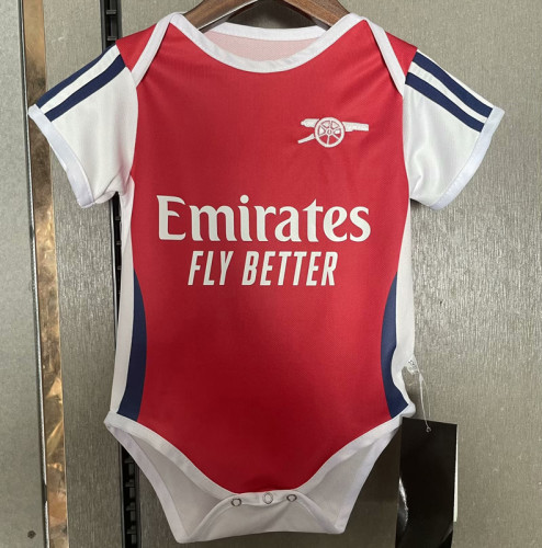 24-25 Arsenal Home Baby Infant Crawl Suit