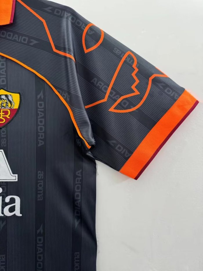 1999-2000 Roma Away Retro Soccer Jersey