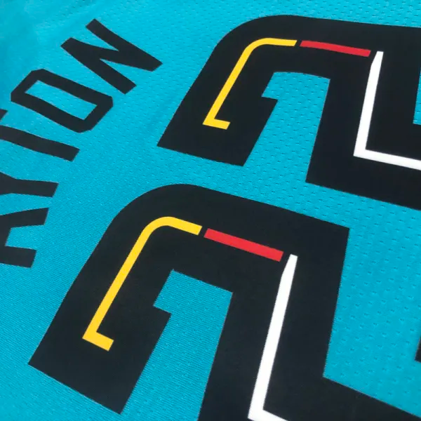 SUNS AYTON #22 Blue Top Quality Hot Pressing NBA Jersey