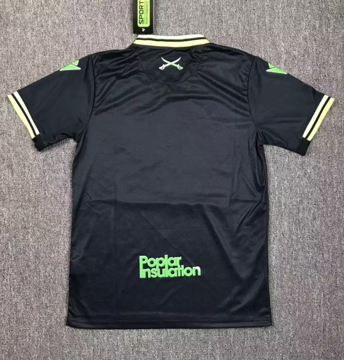 24-25 Bristol Rovers Third Fans Soccer Jersey