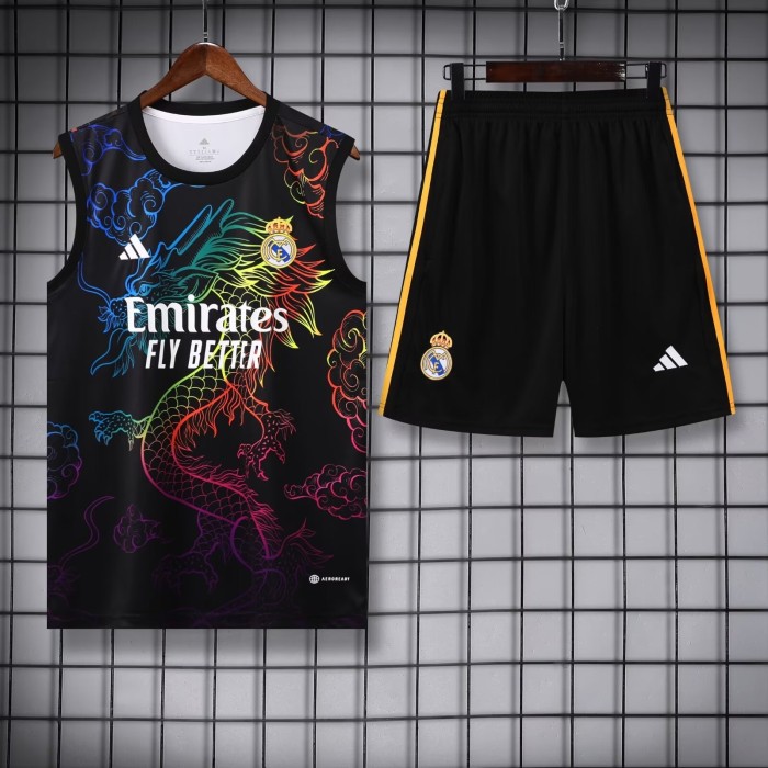 24-25 Real Madrid High Quality Tank Top And Shorts Suit