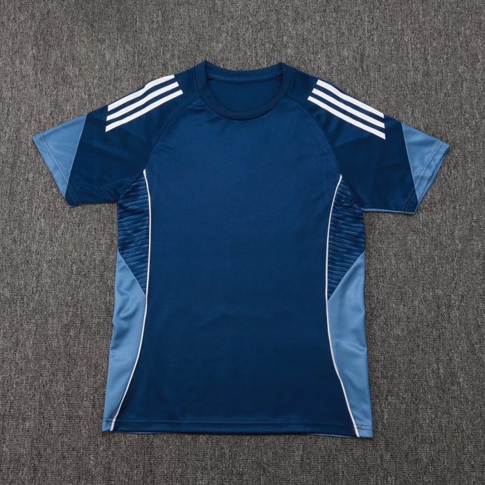 2025 No Label Player Version Training Short Suit —Royal blue 宝蓝色 无标