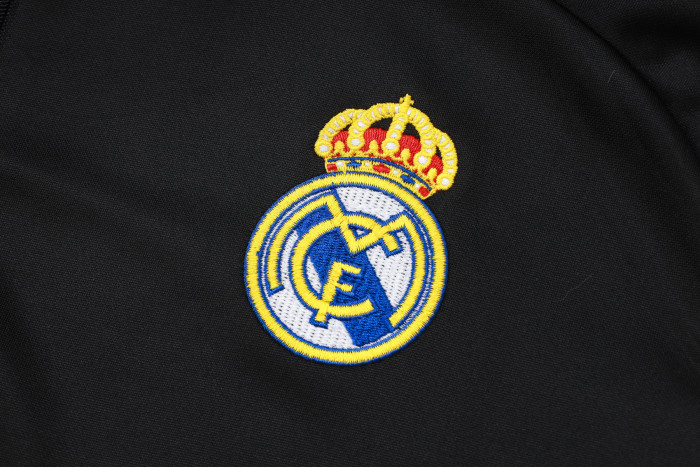 25-26 Real Madrid High Quality Half Pull Tracksuit