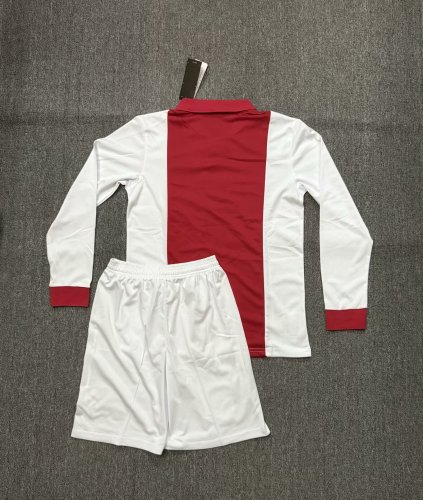 25-26 Ajax 125th Commemorative Edition Long sleeves Kids Soccer Jersey