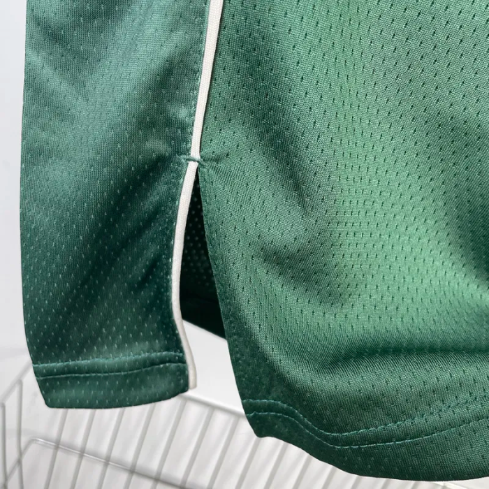 22-23 BUCKS LILLARD #0 Away Green Top Quality Hot Pressing NBA Jersey(V领)