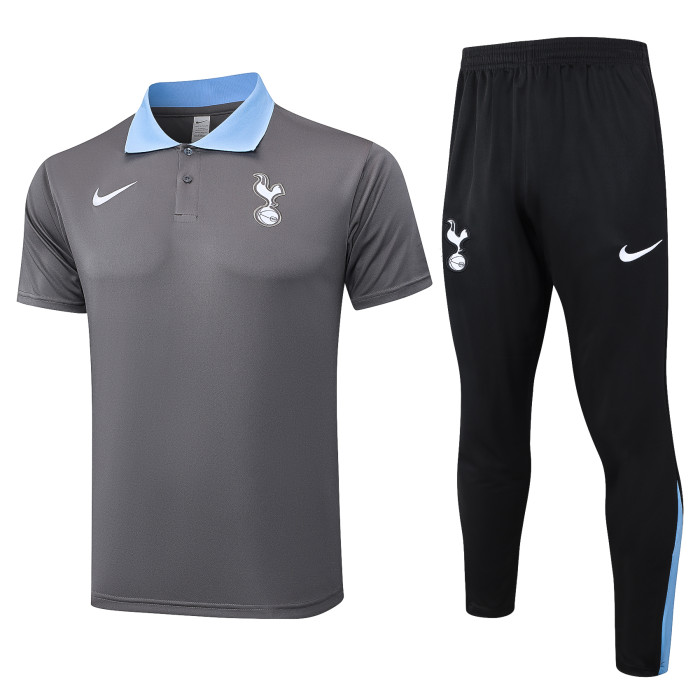 24-25 Tottenham Hotspur High Quality Polo Tracksuit