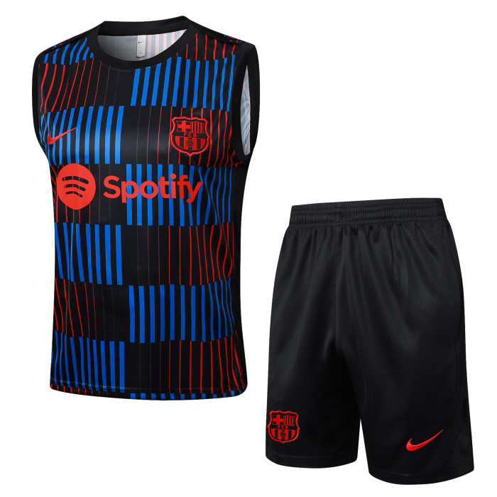 24-25 Barcelona High Quality Tank Top And Shorts Suit