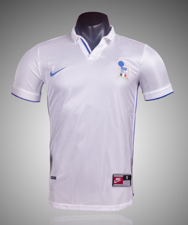 1998 Italy Away Retro Soccer Jersey