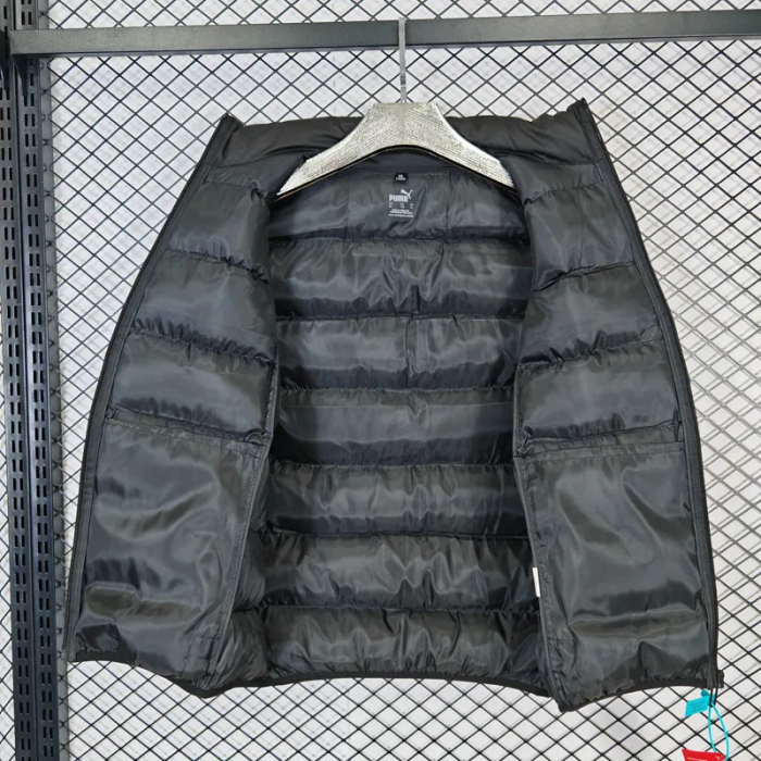24-25  PM Black Cotton jacket vest (Waistcoat)