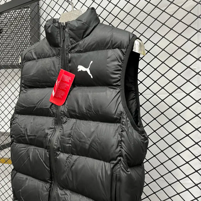 24-25 PM Black Cotton jacket vest (Waistcoat)