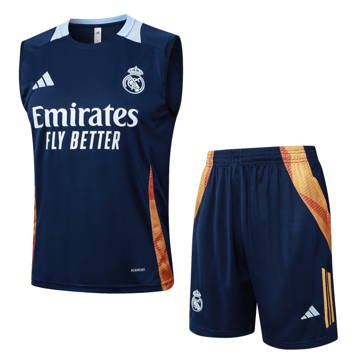 24-25 Real Madrid High Quality Tank Top And Shorts Suit