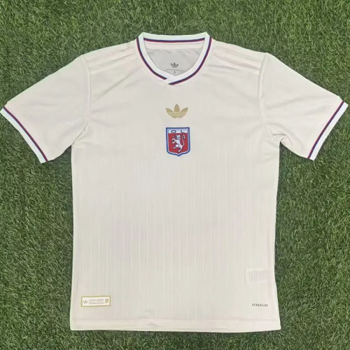 24-25 Lyon 75th Anniversary Fans Soccer Jersey