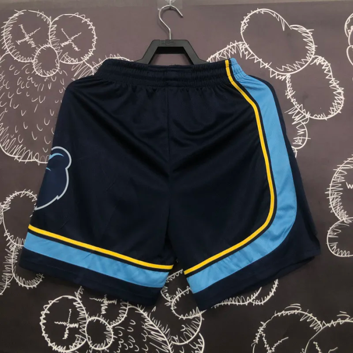 GRIZZLIES Dark Blue Edition Top Quality NBA Pants