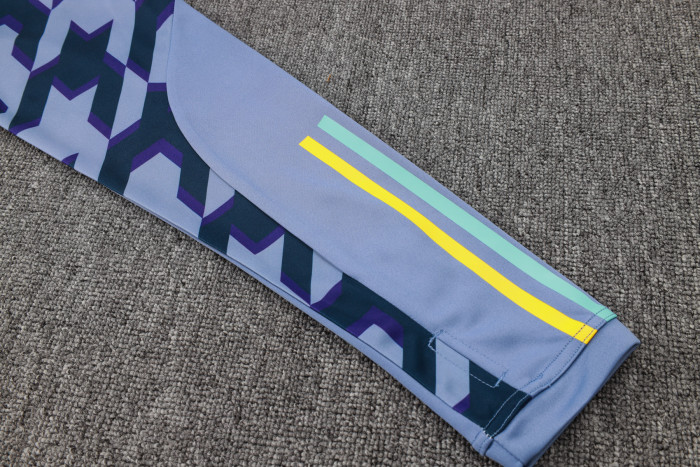 23-24 Chelsea High Quality Half Pull Tracksuit