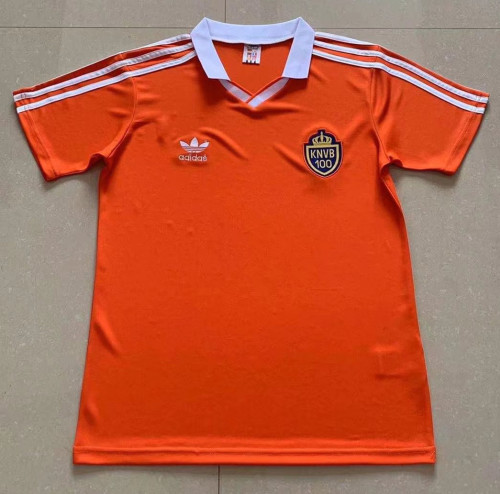 1988  Netherlands Centenary Retro Soccer Jersey