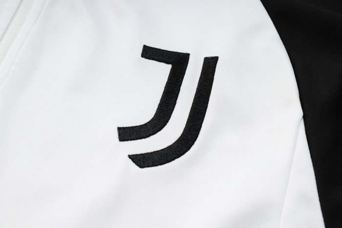 23-24 Juventus High Quality Half Pull Tracksuit