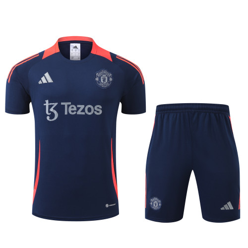24-25 Manchester United High Quality Training Short Suit