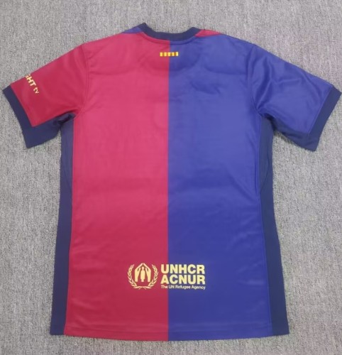 24-25 Barcelona Home Fans Soccer Jersey