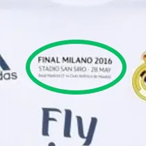 2015-2016 Real Madrid Home Player Version Long Sleeve Retro Soccer Jersey 长袖球员