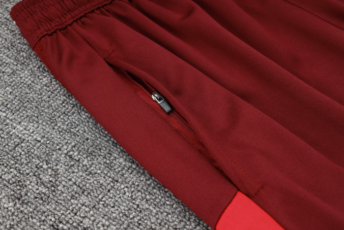 24-25 Internacional High Quality Half Pull Tracksuit