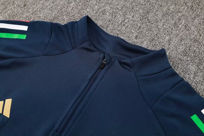 24-25 Italy High Quality Half Pull Tracksuit