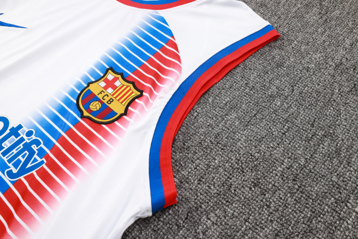 24-25 Barcelona High Quality Tank Top And Shorts Suit
