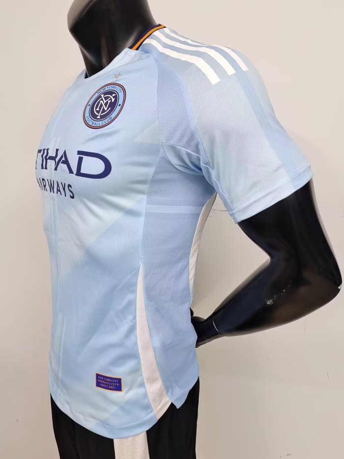 25-26 New York City FC Home Player Version Soccer Jersey