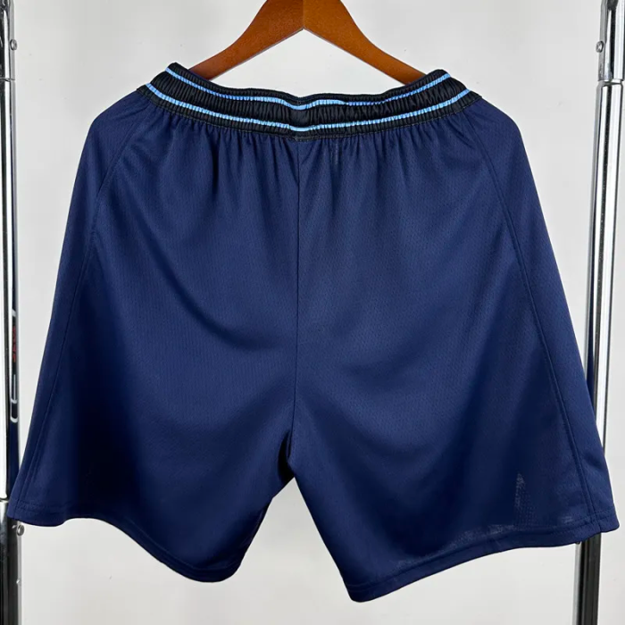 23-24 Clippers Royal Blue City Edition Top Quality NBA Pants