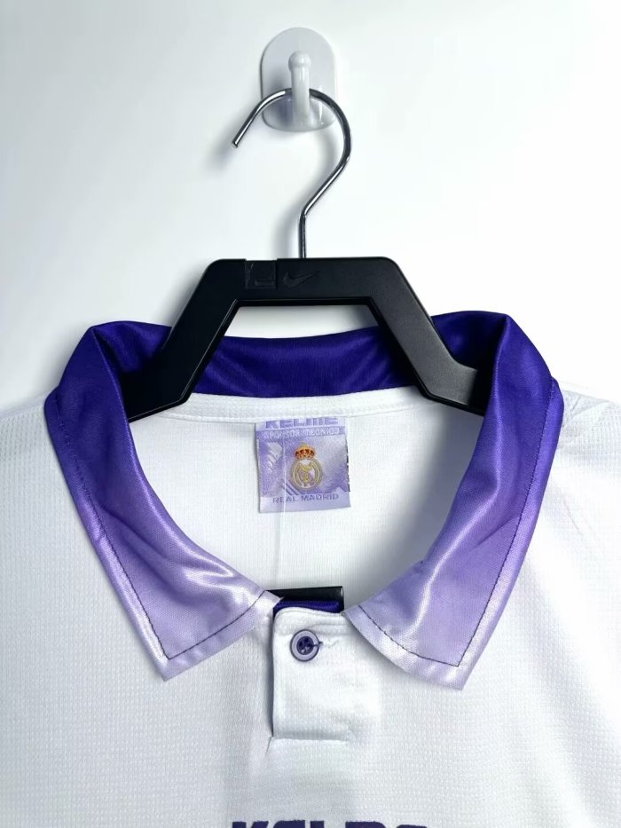 1997-1998 Real Madrid Home Retro Soccer Jersey
