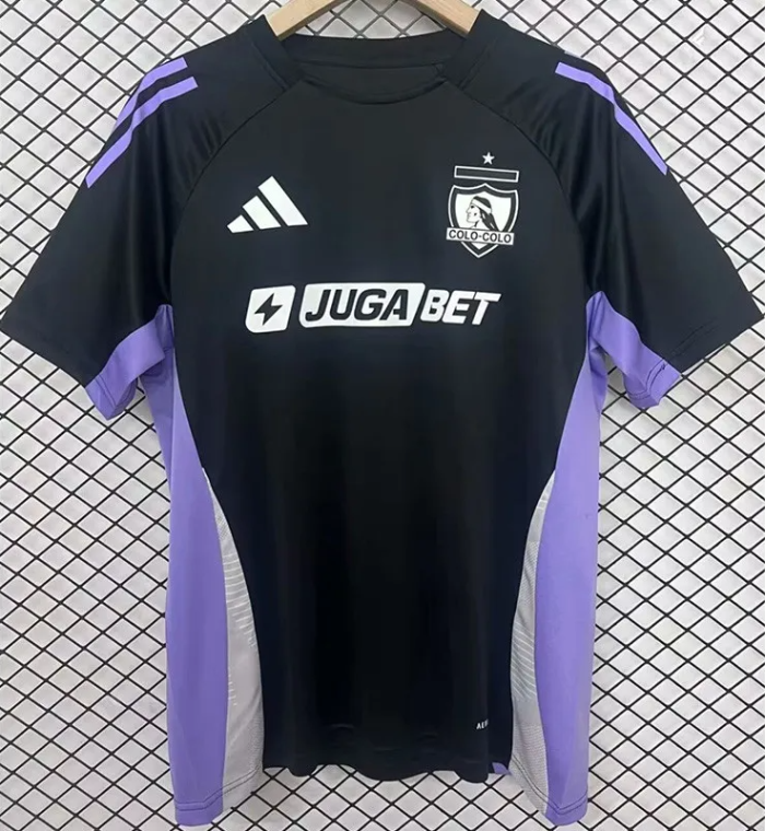 25-26 Colo-Colo Black Training Shirts