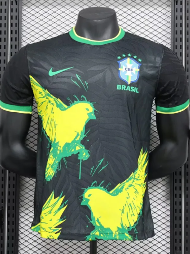 22-23 Brazil Black Special Edition Player Version Soccer Jersey