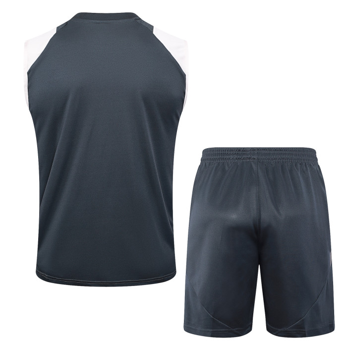 24-25 Real Madrid High Quality Tank Top And Shorts Suit