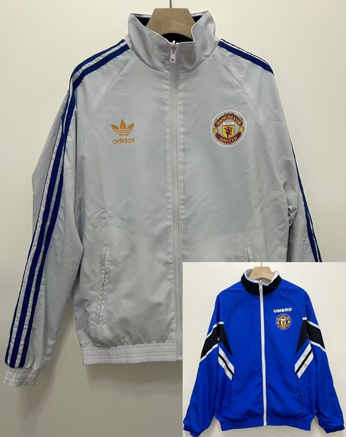 1996-1997 Manchester United Double Sided Windbreaker