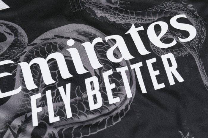 24-25 Real Madrid High Quality Half Pull Tracksuit