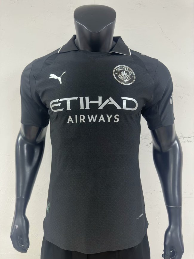 25-26 Manchester City away Player Version Soccer Jersey