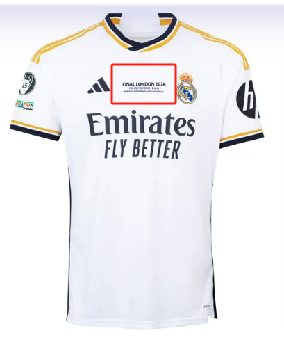 23-24 Real Madrid Home 1:1 Fans Soccer Jersey