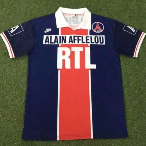 1990-1991 Paris Saint-Germain Paris Home Retro Soccer Jersey