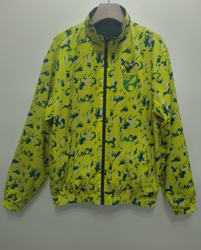 1992-1994 Norwich City Double Sided Windbreaker
