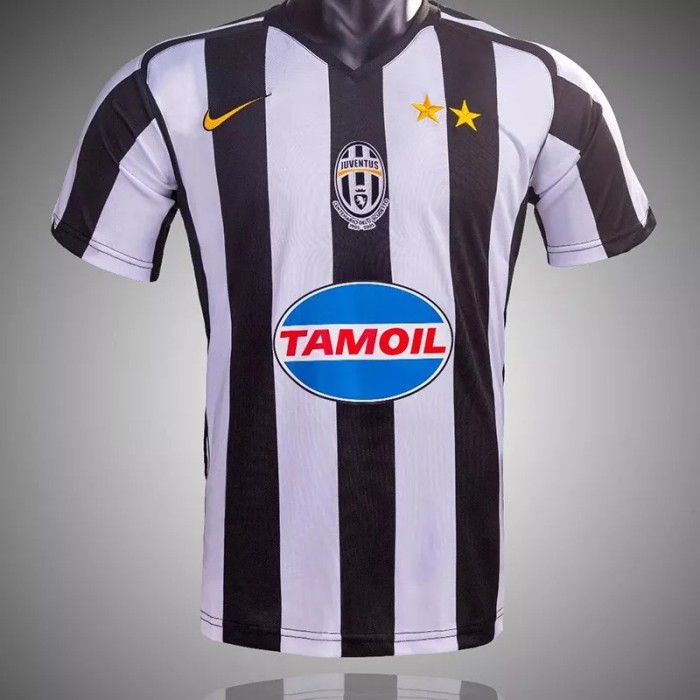 2005-2006 Juventus Home Retro Soccer Jersey