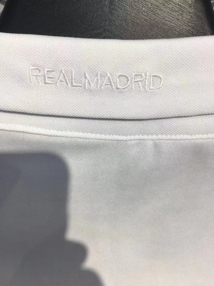 2016-2017 Real Madrid Home Long Sleeve Retro Soccer Jersey