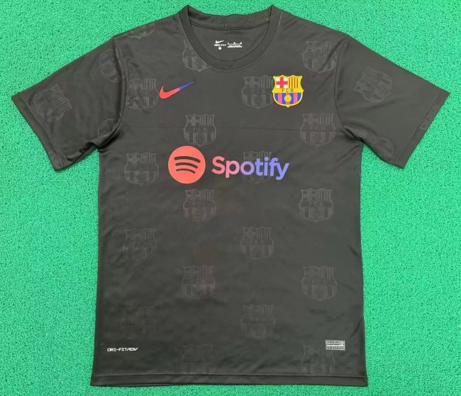 25-26 Barcelona Black Special Edition Fans Soccer Jersey
