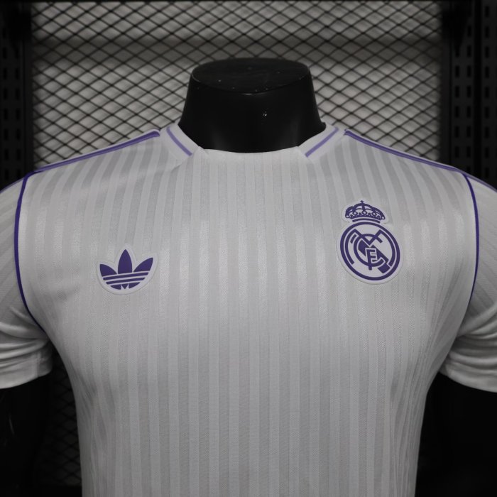 25-26 Real Madrid White Special Edition Player Version Training Shirts