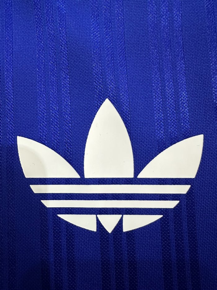 2025 AD Casual Blue Fans Training shirts *三叶草
