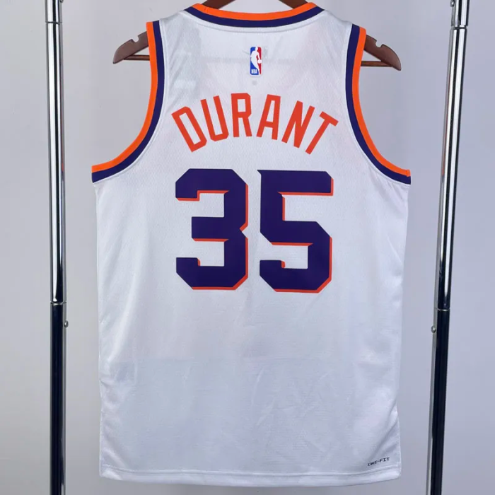 23-24 SUNS DURANT #35 White Top Quality Hot Pressing NBA Jersey