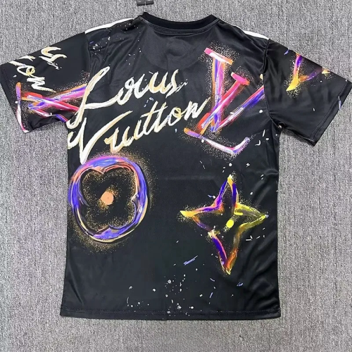 25-26 Real Madrid Black Blue Special Edition Fans Training Shirts *L